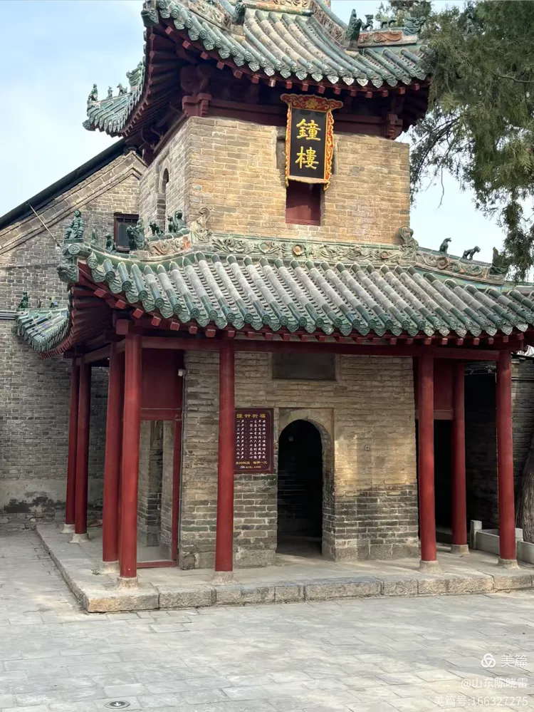 河南浚县旅游浚县浮丘山碧霞宫规模宏大的明清道教建筑群